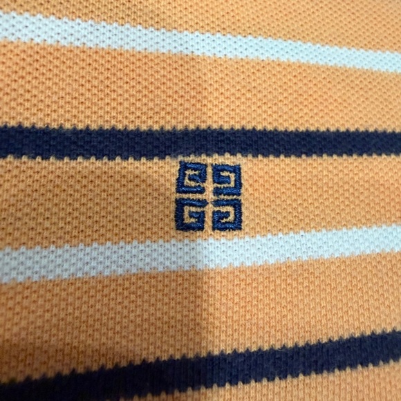 Givenchy Striped Polo Cotton Size M - Picture 7 of 14